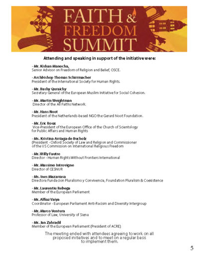 Faith&Freedom Summit II Photo and Quotes book - Image 4